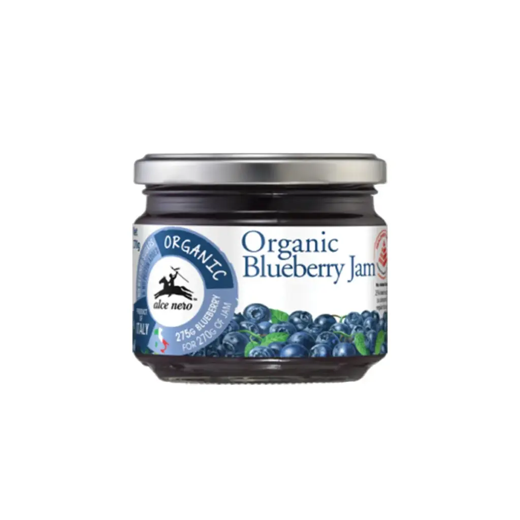 [ALCE NERO] Organic Blueberry Jam (270g)