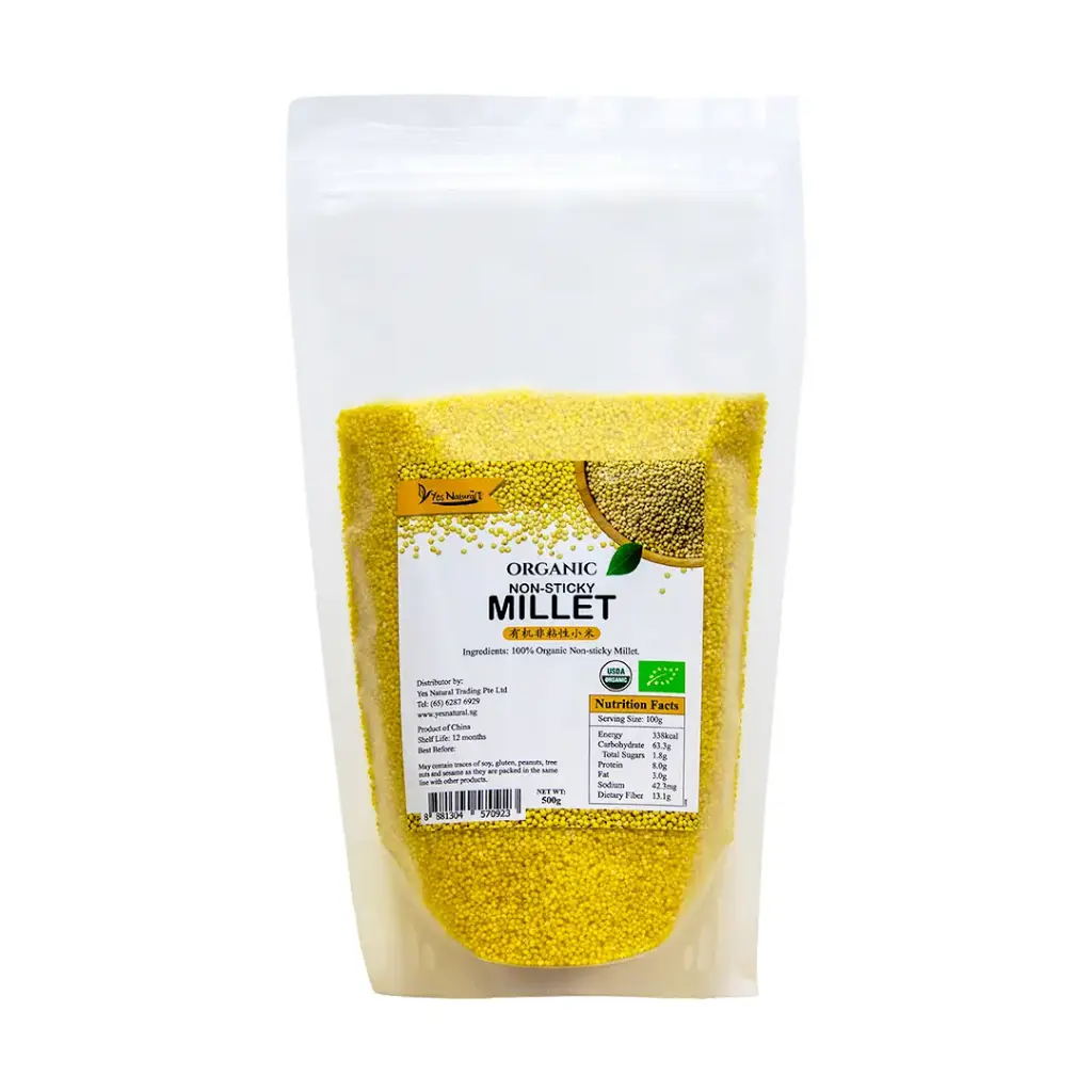 [YES NATURAL] Organic Non-Sticky Millet (500g)
