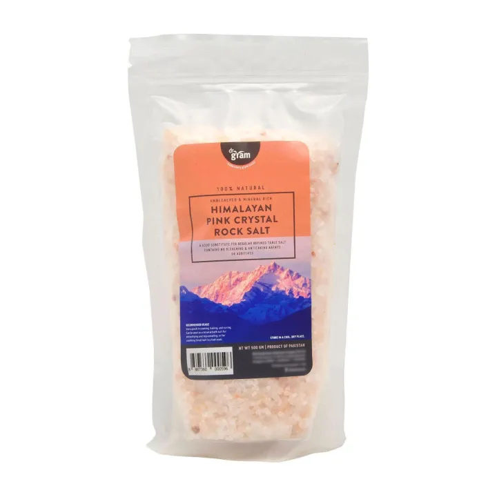 [DR GRAM] Himalayan Pink Crystal Rock Salt (500g)