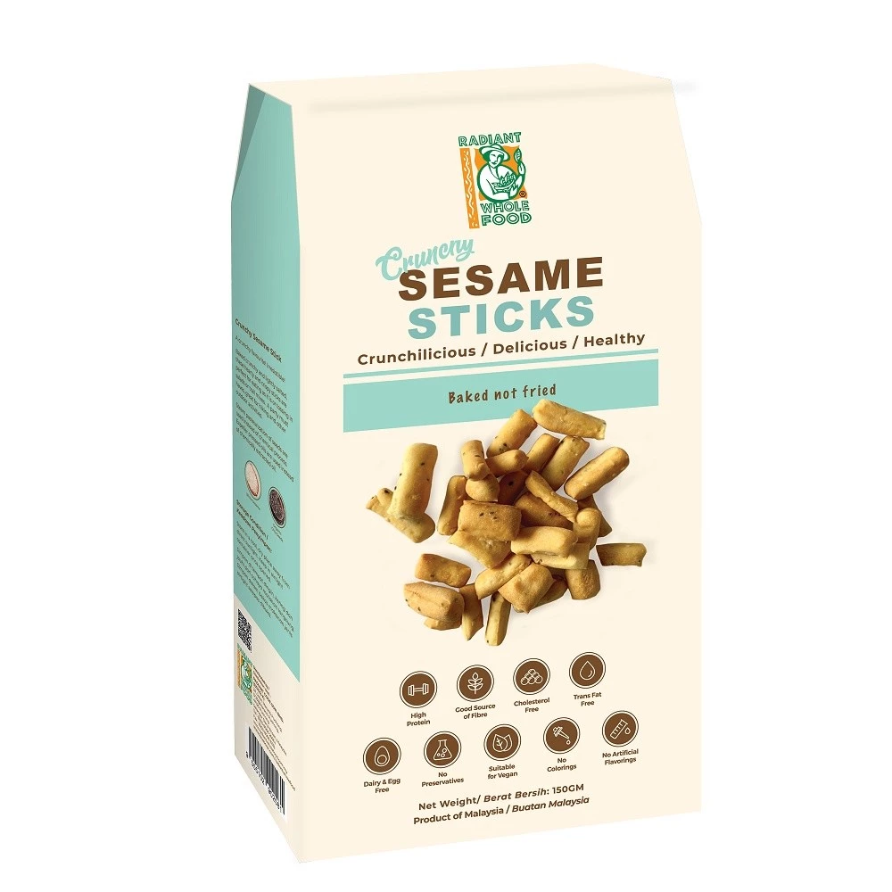 [RADIANT WHOLE FOOD] Crunchy Sesame Stick (150g)