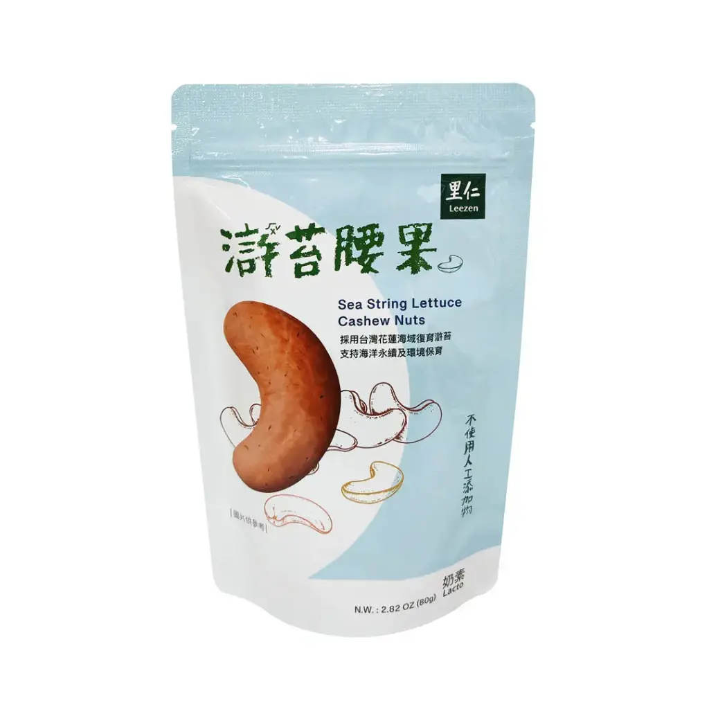[LEEZEN] Sea String Lettuce Cashew Nuts (80g)