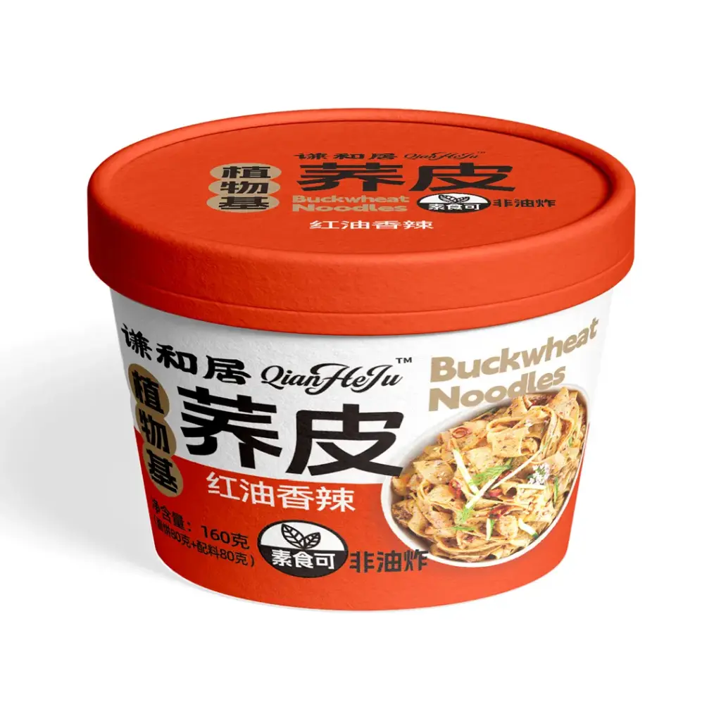 [QIAN HE JU] Buckwheat Noodles (Spicy) (160g)