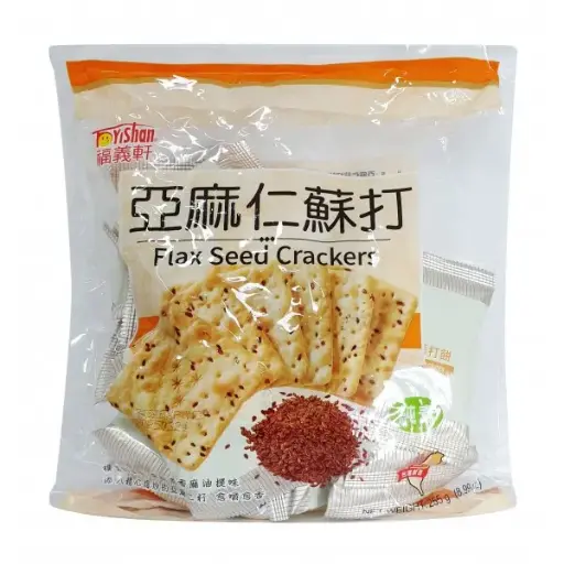 [SNC-BIS-255G-965] [FU YI SHAN] Flax Seed Crackers (255g)