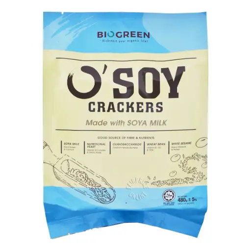 [BIOGREEN] O'Soy Crackers (30g x 16)