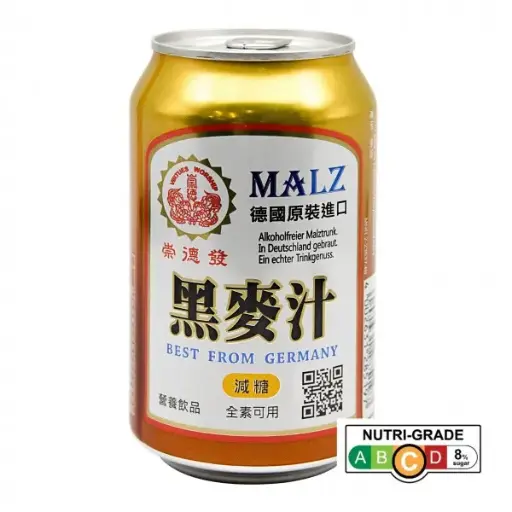 [DRK-CAR-330ML-1032] 黑麦汁 (减糖)
