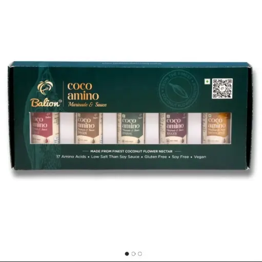 [BALION] Coco Amino Marinade & Sauce Tasting Series (35ml x 5)