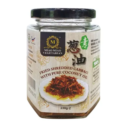 [PAN-CDT-230G-1420] [MIAO MIAO] Fried Shredded Cabbage With Pure Coconut Oil (230g)
