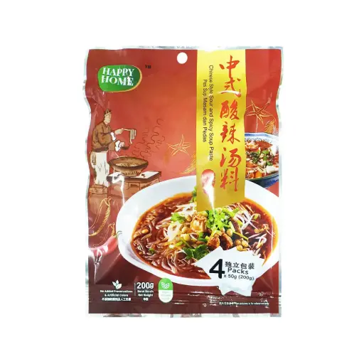 [PAN-CPS-45GX4-1274] [HAPPY HOME] Home Chinese Style Sour & Spicy Soup Paste (45g x 4 pkt)