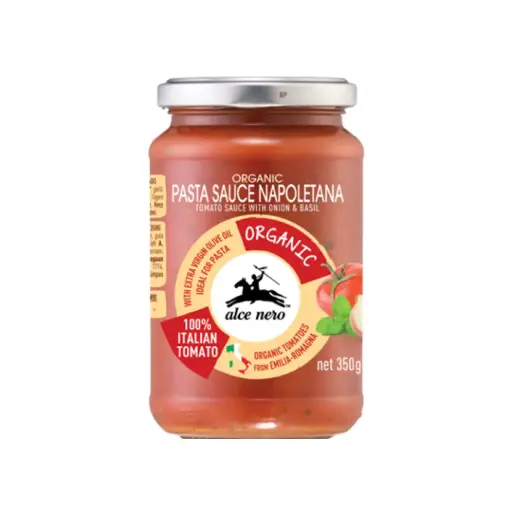 [ALCE NERO] Organic Pasta Sauce with Onion and Basil (350g)