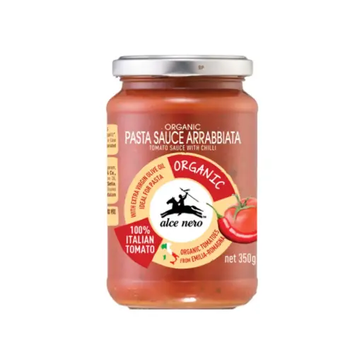 [ALCE NERO] Organic Pasta Sauce with Chilli (350g)