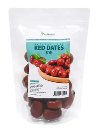 [PAN-DFD-200G-789] [YES NATURAL] Red Dates (200g)