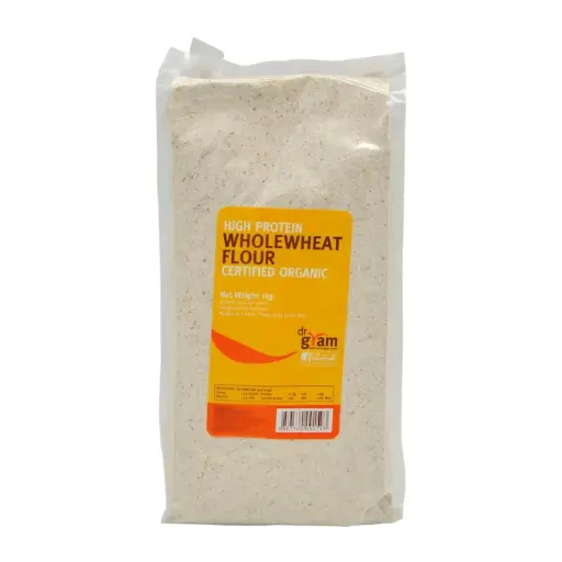 [DR GRAM] Organic High Protein Wholewheat Flour (1kg)