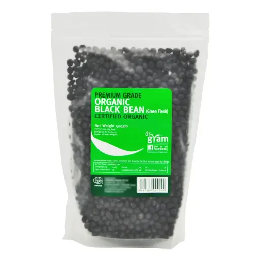 [DR GRAM] Black Bean Green Flesh (500g)