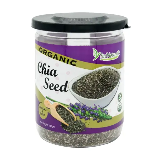 [PAN-GRN-280G-820] [YES NATURAL] Organic Chia Seeds (280g)