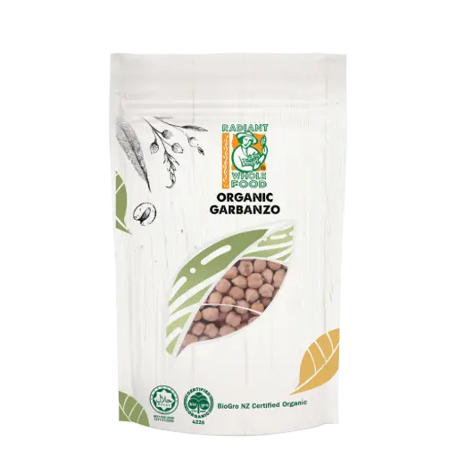 [PAN-GRN-500G-809] [RADIANT WHOLE FOOD] Organic Garbanzo (500g)