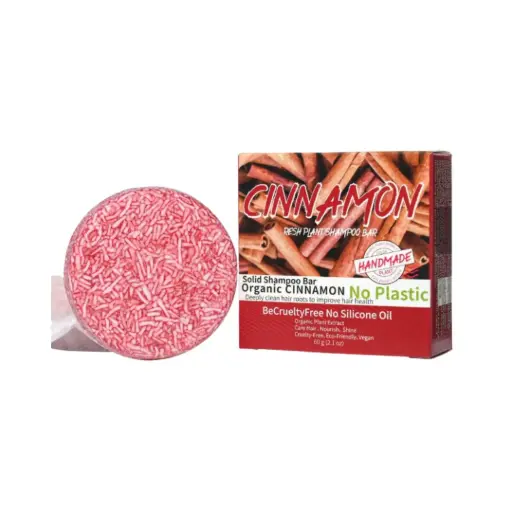 [BPC-HRC-60G-100] Cinnamon Fresh Plant Shampoo Bar (60g)