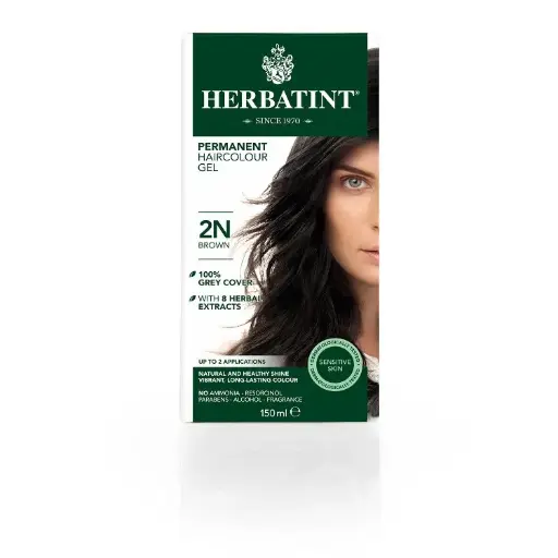 [BPC-HRC-GDIS-150ML-115] [HERBATINT] Permanent Hair Colour Gel 2N Brown (150ml)