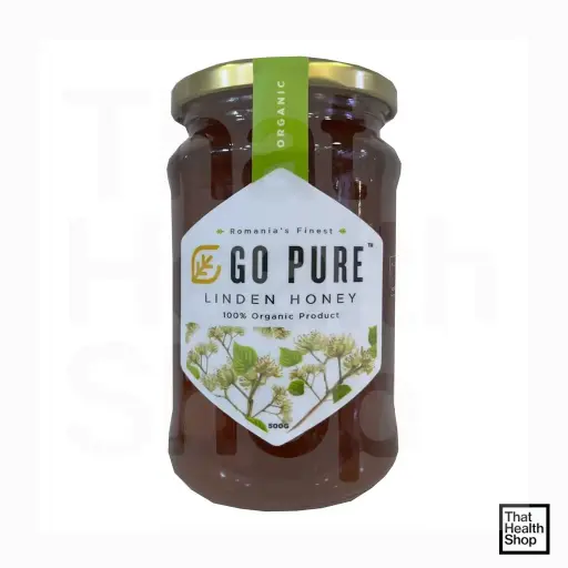 [GO PURE] Linden Honey 100% Organic Product (500g)