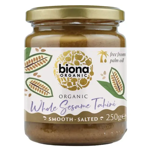 [BIONA ORGANIC] Organic Whole Sesame Tahini (250g)