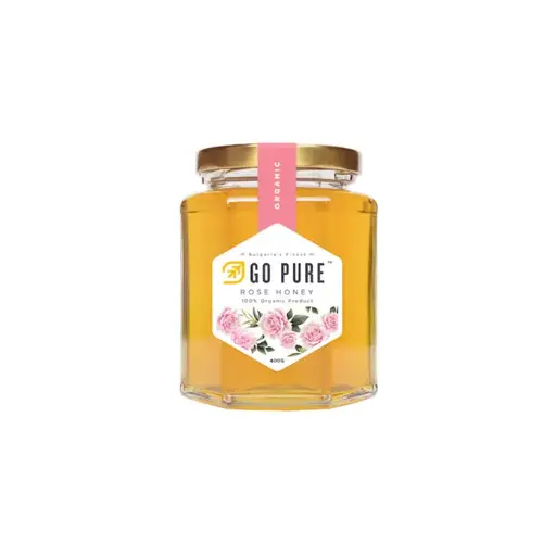 [GO PURE] Rose Honey 100% Organic Product (400g)