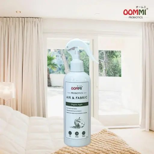 [HSH-LAU-GDIS-300ML-663] [OOMMI] Probiotics Air & Fabric Organic Apple (300ml)