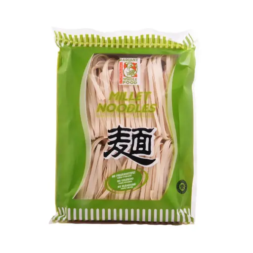 [PAN-NDL-250G-847] [RADIANT WHOLE FOOD] Organic Millet Noodle (250g)