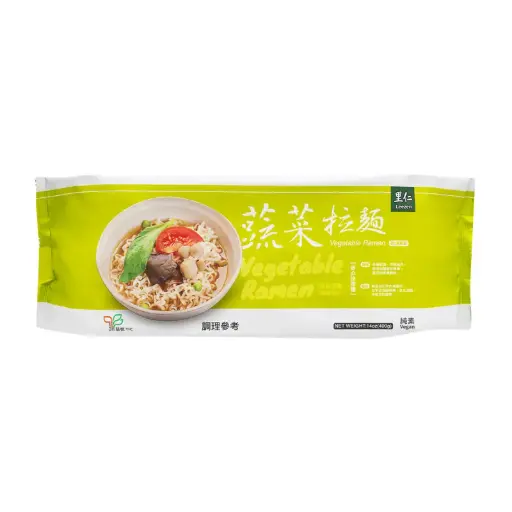 [PAN-NDL-400G-846] [LEEZEN] Vegetable Ramen (400g)