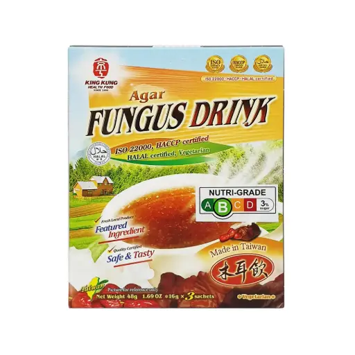 [BEV-NTR-16GX3-1335] [KING KUNG] Agar Fungus Drink (16g x 3 pkt)