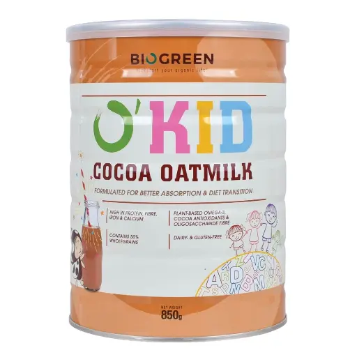[BIOGREEN] O'Kid Cocoa Oatmilk (850g)