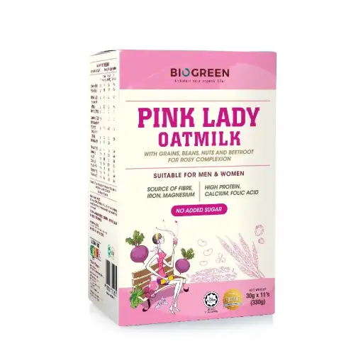[BIOGREEN] Pink Lady Oatmilk (30g x 11)