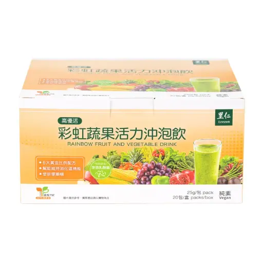[BEV-NTR-25GX20-1357] 高优活彩虹蔬果活力冲泡饮