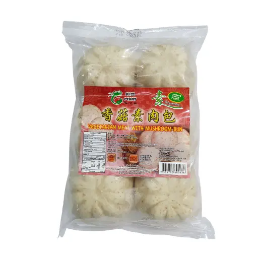 [FRZ-FPD-480G-299] [KIM POINT] Vegetarian Meat With Mushroom Bun (480g)