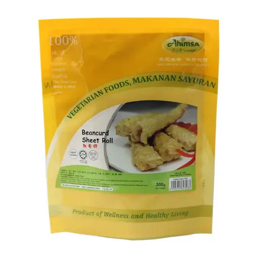 [FRZ-PLT-300G-378] [AHIMSA] Beancurd Sheet Roll (300g)