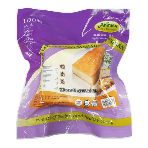 [FRZ-PLT-300G-381] [AHIMSA] Three Layered Meat (300g)