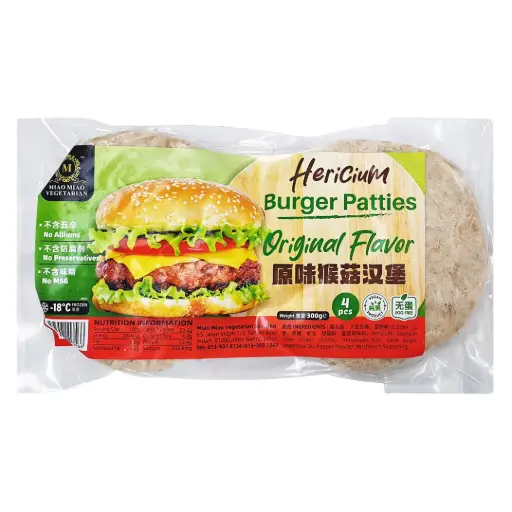 [FRZ-PLT-300G-411] 原味猴菇汉堡