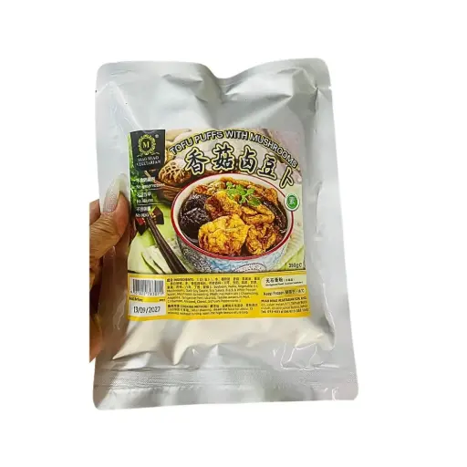 [FRZ-PLT-350G-421] [MIAO MIAO] Tofu Puffs With Mushroom (350g)