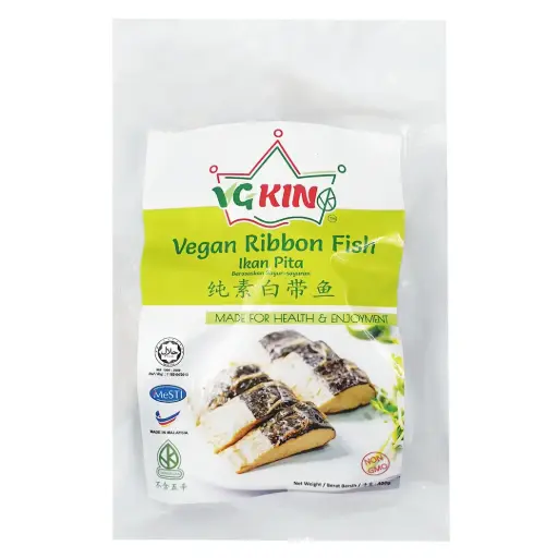 [FRZ-PLT-400G-427] [VG KIN] Vegan Ribbon Fish (400g)