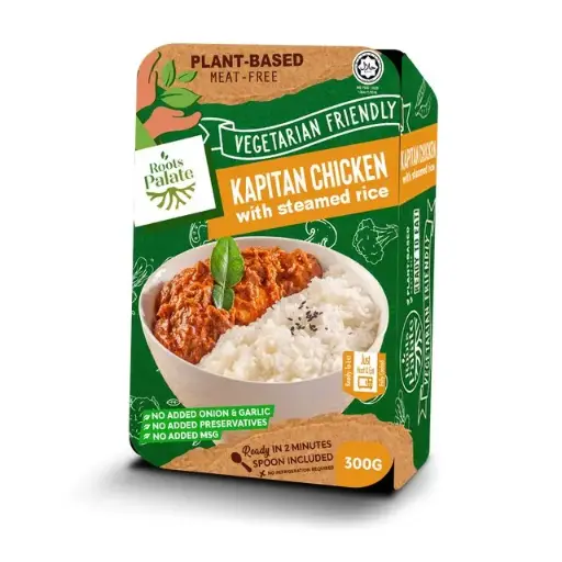 [FRZ-RDY-300G-509] [ROOTS PALATE] Kapitan Chicken With Steam Rice (300g)