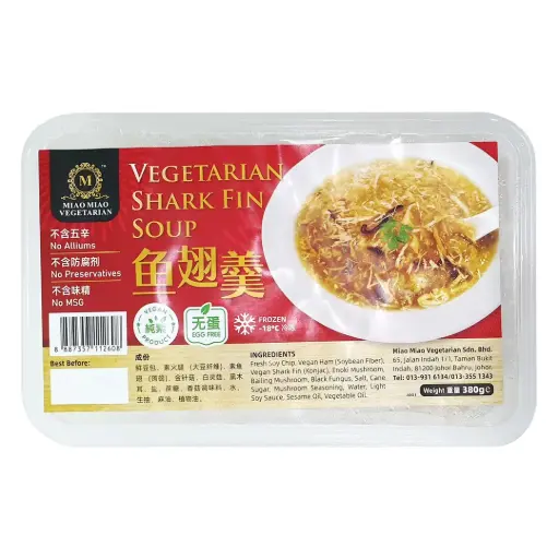[FRZ-RDY-380G-501] [MIAO MIAO] Vegetarian Shark Fin Soup (380g)