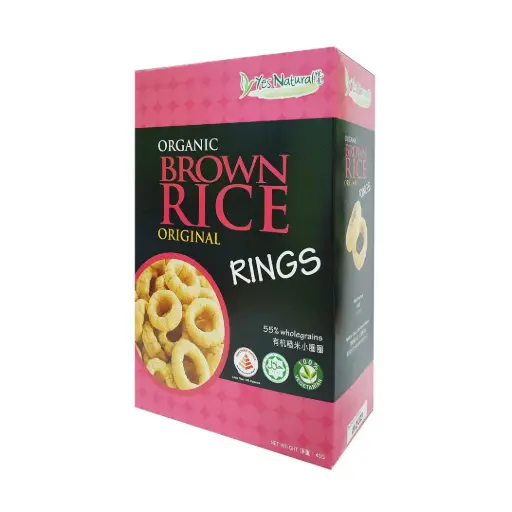 [YES NATURAL] Organic Brown Rice Ring Original (20g x 2 pkt)