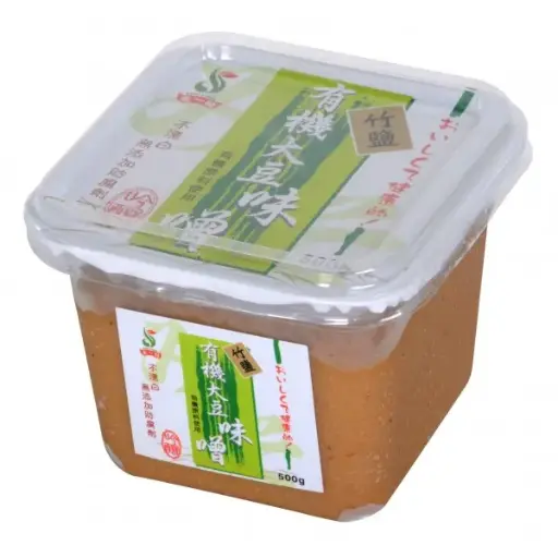 [PAN-SGS-500G-926] 有机大豆味增（竹盐）