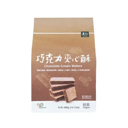[SNC-SNK-400G-1150] [LEEZEN] Chocolate Cream Wafer (400g)