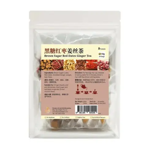 [BEV-TEA-GDIS-10GX20-272] 黑糖红枣姜丝茶