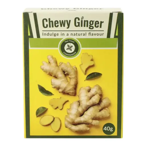 [CANDY WORLD] Chewy Ginger (40g)