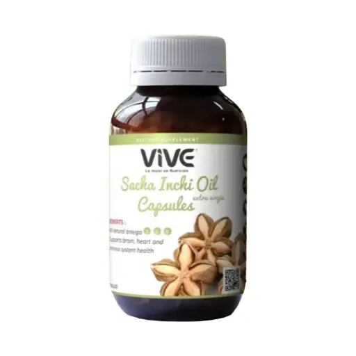 [VIVE] Sachi Inchi Oil Capsules (300mg x 180 caps)