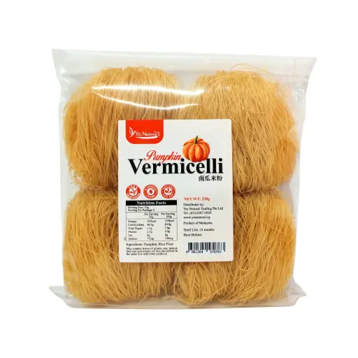 [PAN-NDL-300G-868] [YES NATURAL] Pumpkin Vermicelli (300g)