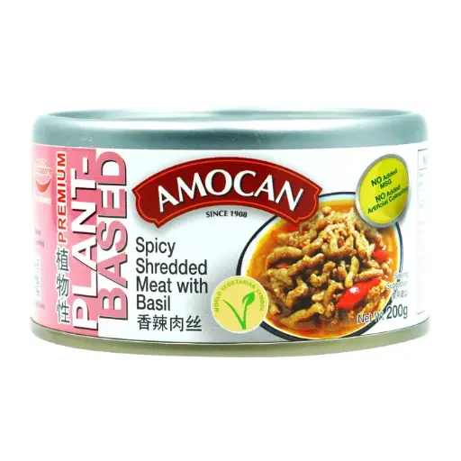 [AMOCAN] Spicy Shredded Meat with Basil (200g)