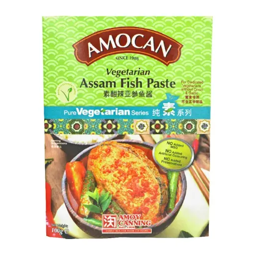 [AMOCAN] Vegetarian Assam Fish Paste (100g)