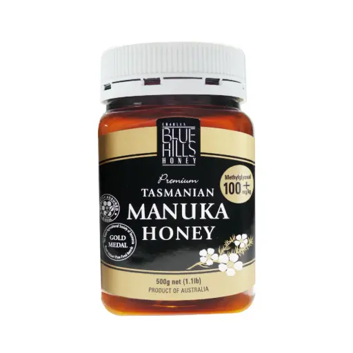 [BLUE HILLS HONEY] 100+ Tasmanian Manuka Honey (500g)