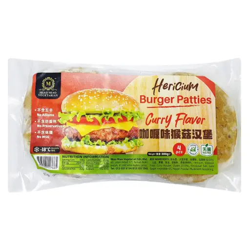 [FRZ-PLT-300G-410] 咖喱味猴菇汉堡